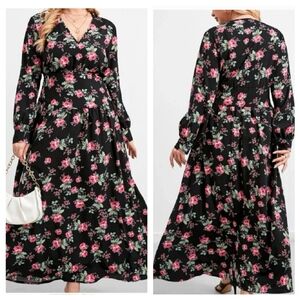 SHEIN Plus | Floral Maxi Dress